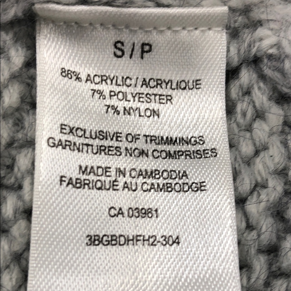 Denver Hayes Light Gray Turtleneck Sweater – Women’s Small - Picture 6 of 7